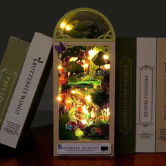 Firefly Forest DIY Crafts Book Nook Bookshelf Insert