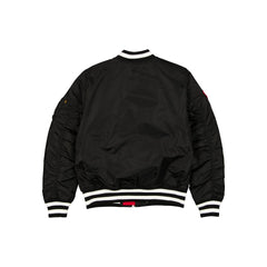 Alpha Industries x Chicago Bulls Black MA-1 Bomber Jacket