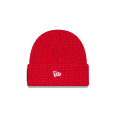 Toronto Raptors Waffle Stitch Knit Beanie Hat