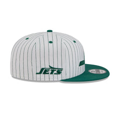 New York Jets Deceptor Pinstripe 9FIFTY Snapback Hat