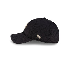 New York Yankees Quilted Satin Black 9TWENTY Adjustable Hat