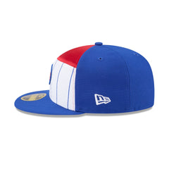 Detroit Pistons 2025 Tip-Off Split Panel 59FIFTY Fitted Hat