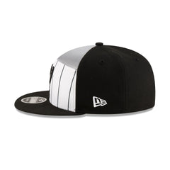 San Antonio Spurs 2025 Tip-Off Split Panel 9FIFTY Snapback Hat