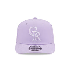 Colorado Rockies Pastel Crepe 9SEVENTY Stretch-Snap Hat