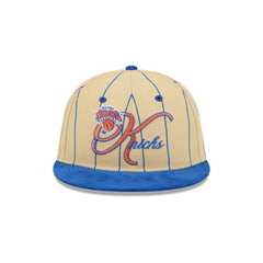 New York Knicks Pinstripe Script Retro Crown 9FIFTY Adjustable Hat