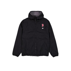 Boston Red Sox Logo Essentials Black Full-Zip Windbreaker