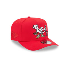 Kansas City Chiefs Cartoon 9FIFTY A-Frame Snapback Hat