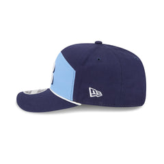 Tampa Bay Rays Split Panel 9SEVENTY Stretch-Snap Hat