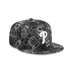 Philadelphia Phillies Cap Scramble 59FIFTY Fitted Hat