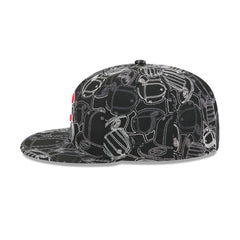 Chicago Cubs Cap Scramble 59FIFTY Fitted Hat