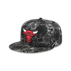 Chicago Bulls Cap Scramble 59FIFTY Fitted Hat