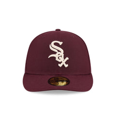 Chicago White Sox Maroon Pre-Curve 59FIFTY Fitted Hat