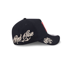 Boston Red Sox Script 9FORTY A-Frame Snapback Hat