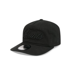 San Francisco Giants All Black Scripted 19TWENTY Adjustable Hat