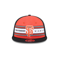 San Francisco Giants Team Stripes Retro Crown 9FIFTY Snapback Hat