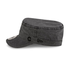 Chicago Cubs Pigment Dye Black Military Cap