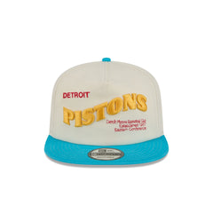Detroit Pistons Conference Script Chrome White 19TWENTY Adjustable Hat