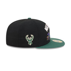Space Jam x Milwaukee Bucks Monstars Black 59FIFTY Fitted Hat