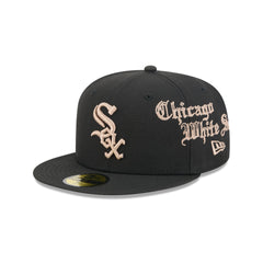 Chicago White Sox Gothic Lettering 59FIFTY Fitted Hat