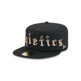 Athletics Gothic Lettering Pillbox Hat