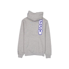 Golden State Warriors Heather Gray Varsity Hoodie