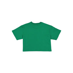 Boston Celtics Women's Cropped Split T-Shirt
