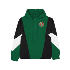 Boston Celtics Multicolor Quarter Zip Windbreaker