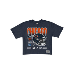 Chicago Bears Women's Throwback Cropped Graphic T-Shirt