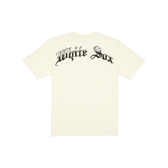 Chicago White Sox Gothic Lettering Chrome White T-Shirt