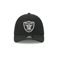 Las Vegas Raiders Poly 39THIRTY M-Crown A-Frame Stretch Fit Hat