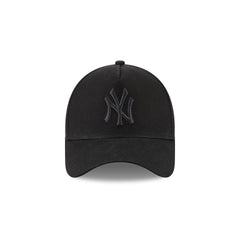 New York Yankees Waxed Canvas Black 59FORTY A-Frame Fitted Hat