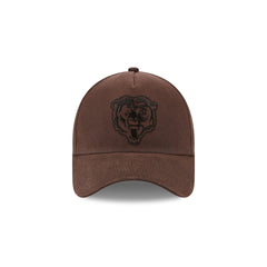 Chicago Bears Waxed Canvas Brown 59FORTY A-Frame Fitted Hat