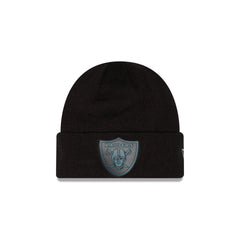 Las Vegas Raiders All Black Beanie Hat