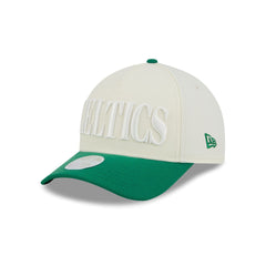 Boston Celtics Two Tone Chrome Women's 9FORTY M-Crown A-Frame Snapback Hat