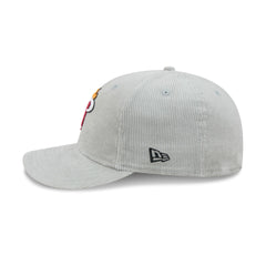 Miami Heat Light Gray Corduroy 59FIFTY Fitted Hat