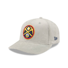 Denver Nuggets Light Gray Corduroy 59FIFTY Fitted Hat