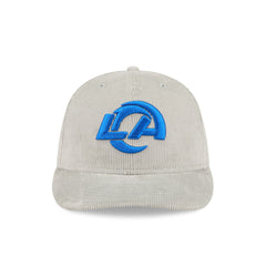 Los Angeles Rams Light Gray Corduroy 59FIFTY Fitted Hat