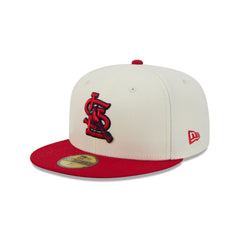 St. Louis Cardinals Deceptor Chrome White 59FIFTY Fitted Hat