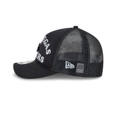 Las Vegas Raiders Button 9FORTY M-Crown A-Frame Trucker Hat