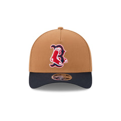 Boston Red Sox Deceptor Bronze 9FORTY M-Crown A-Frame Snapback Hat