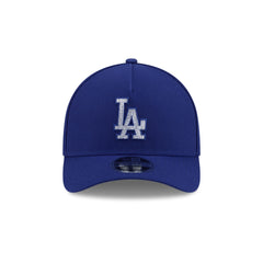 Los Angeles Dodgers Rhinestone Patch 9FORTY M-Crown A-Frame Snapback Hat