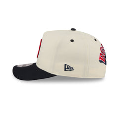 Boston Red Sox Statement Back Chrome White 9FIFTY A-Frame Snapback Hat