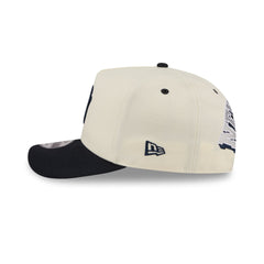 New York Yankees Statement Back Chrome White 9FIFTY A-Frame Snapback Hat