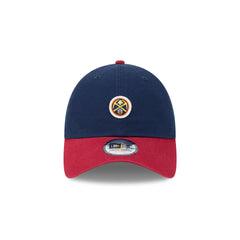 Denver Nuggets Mini Logo Two Tone Casual Classic Adjustable Hat
