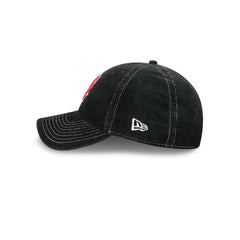 Boston Red Sox Washed Black Corduroy Casual Classic Adjustable Hat