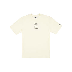 Chicago Cubs Gothic Lettering Chrome White T-Shirt