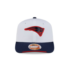New England Patriots 2026 Sideline White 9SEVENTY Stretch-Snap Hat