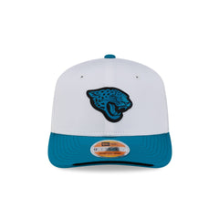 Jacksonville Jaguars 2026 Sideline White 9SEVENTY Stretch-Snap Hat