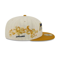 Seattle Seahawks Chrome Herringbone 59FIFTY Fitted Hat