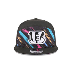 Cincinnati Bengals 2026 Crucial Catch Split Panel 9FIFTY Snapback Hat
